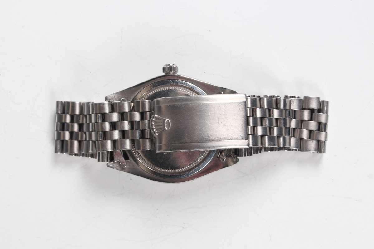 A Rolex Oyster Date Precision stainless steel gentleman's bracelet wristwatch, Ref. 6694, circa - Image 6 of 6