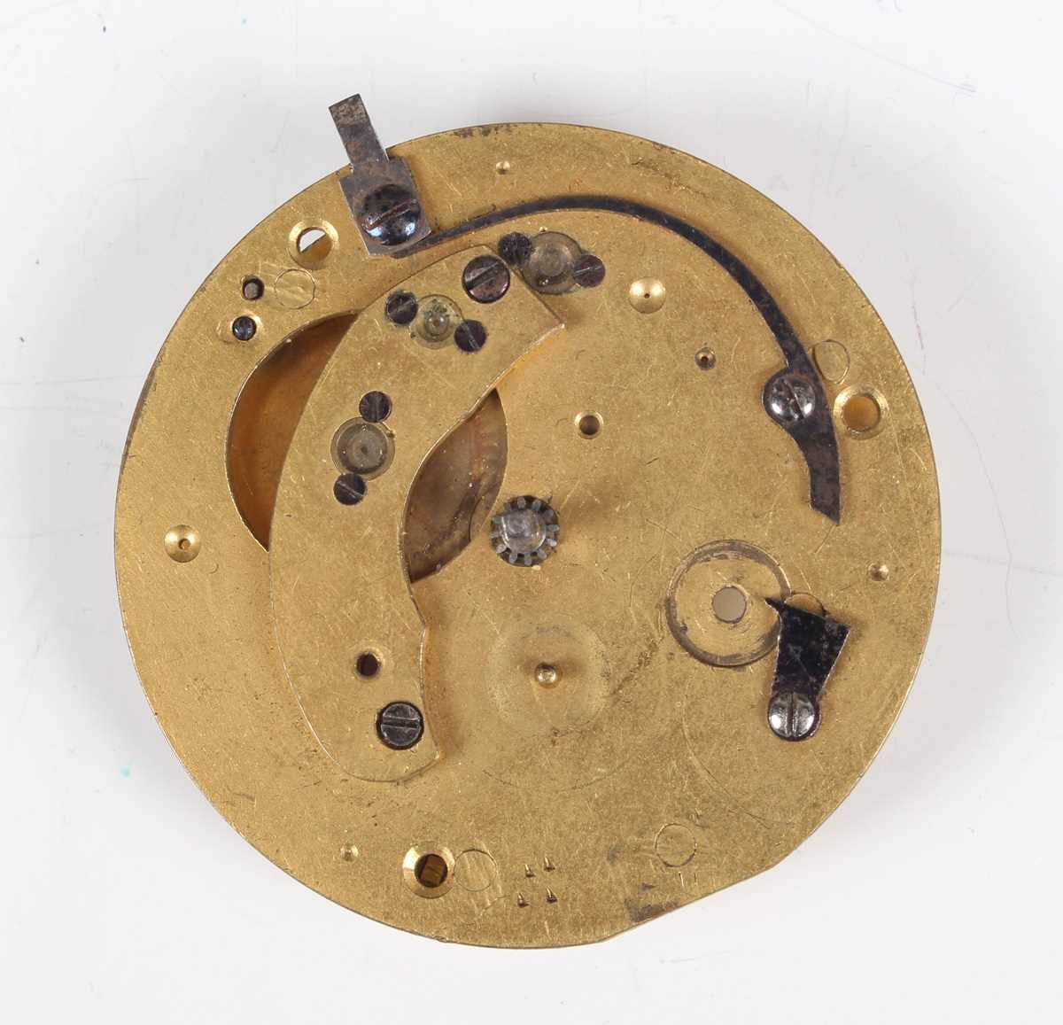 Three 18th century French gilt fusee pocket watch movements, each signed, including 'Michau a Paris' - Bild 34 aus 38