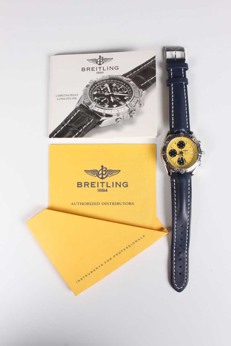 A Breitling Chronomat Longitude automatic steel cased gentleman's chronograph wristwatch, Model - Image 4 of 7