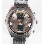 A Seiko Kakume 5 Sports Speed-Timer stainless steel gentleman's bracelet wristwatch, Ref. 6138-0030,