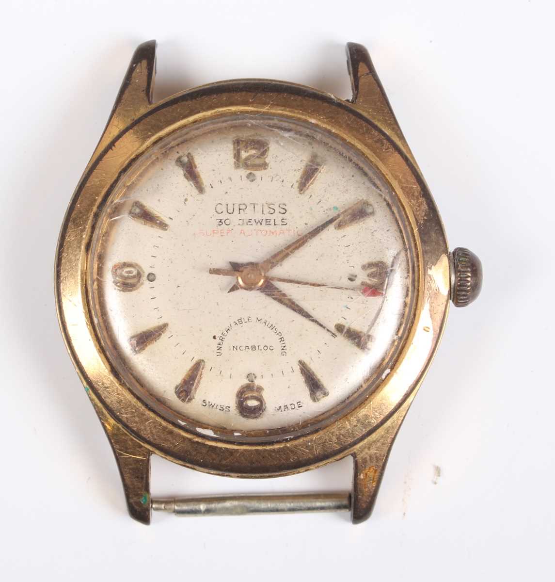 Three gentlemen's wristwatches, comprising Classic Automatic, case diameter 3.4cm, Curtiss Super- - Image 9 of 13