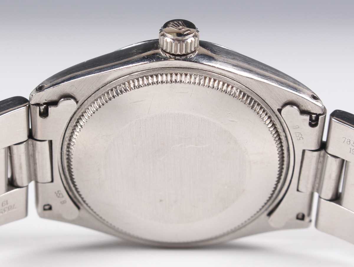 A Rolex Oyster Perpetual Air-King stainless steel gentleman's bracelet wristwatch, Ref. 1002, - Bild 2 aus 8