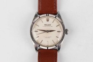 A Rolex Oyster-Perpetual steel cased gentleman's wristwatch, Ref. 6569, circa 1957, with signed