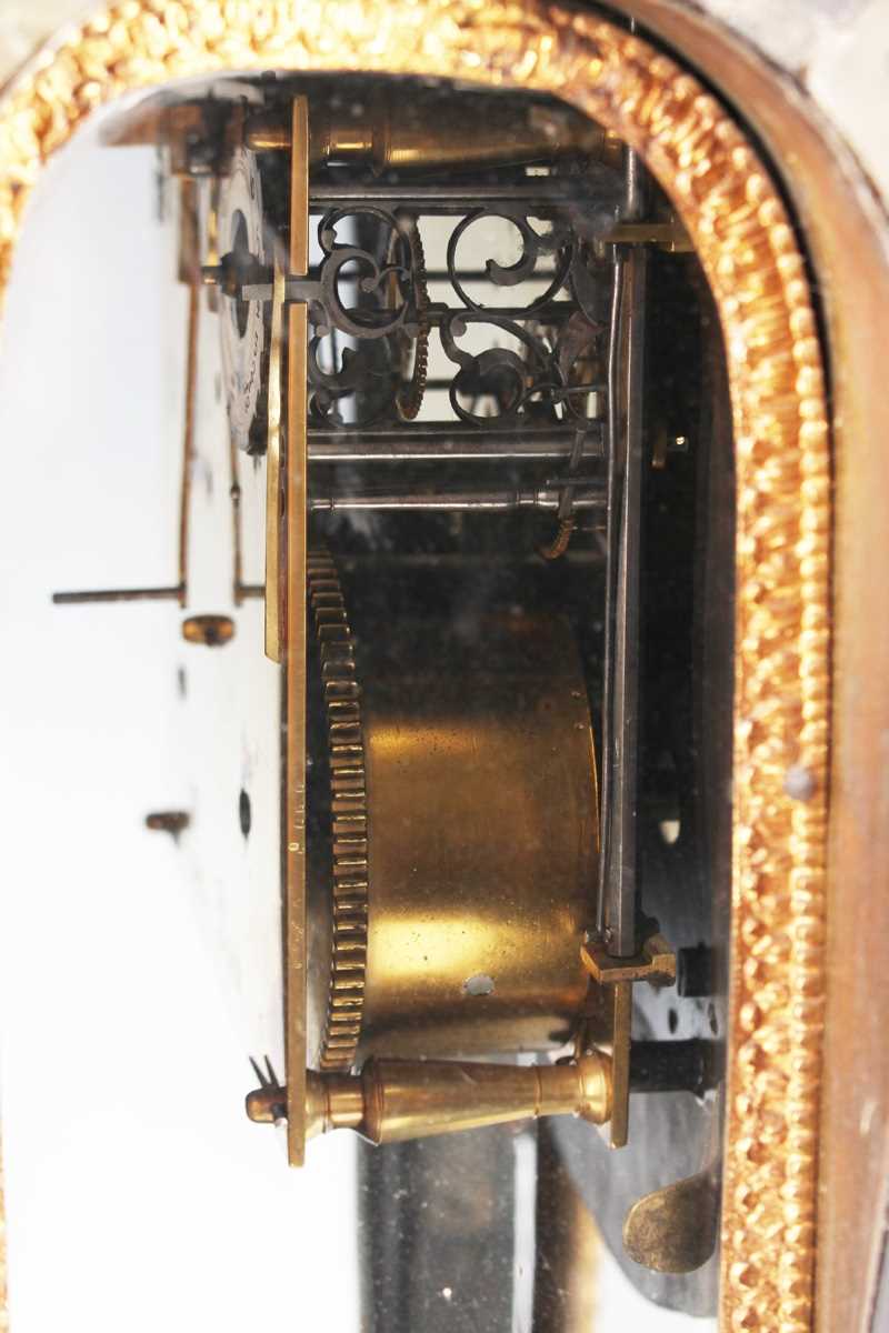 An 18th century French boulle cased bracket clock and bracket, the clock with eight day movement - Image 15 of 70