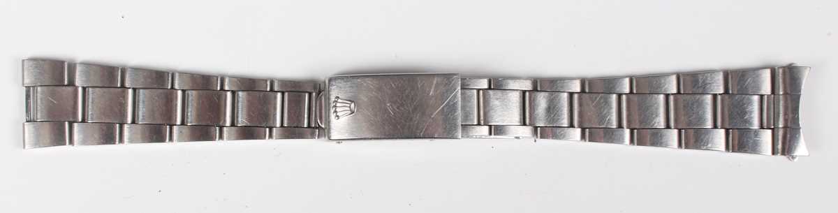 A Rolex Oyster 7835 19 stainless steel gentleman's wristwatch bracelet with one 357 endlink and - Bild 6 aus 21