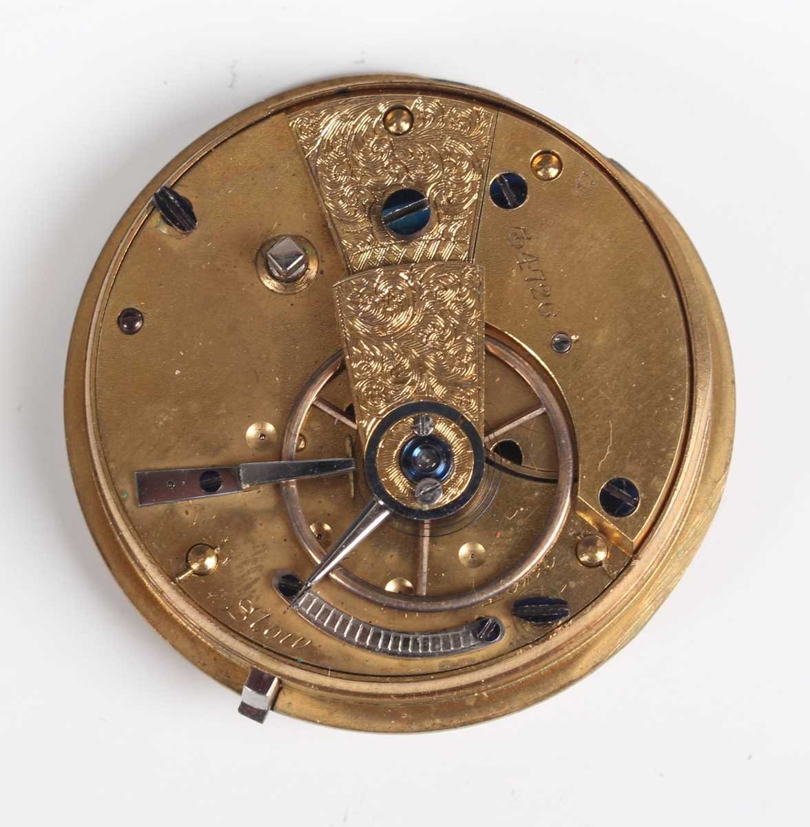 Three 18th century French gilt fusee pocket watch movements, each signed, including 'Michau a Paris' - Bild 16 aus 38