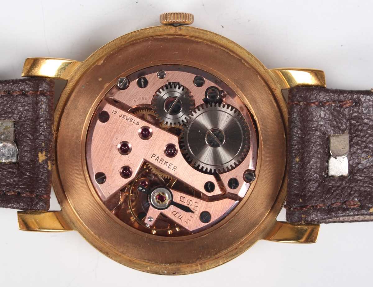A Smiths Astral gilt metal fronted and steel backed gentleman's wristwatch, the signed silvered dial - Image 7 of 10