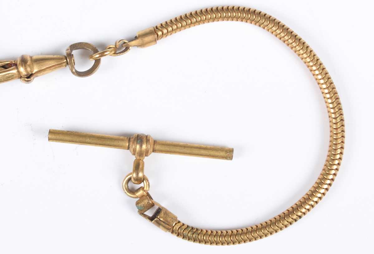 An 18ct gold half-hunting cased keyless wind gentleman’s pocket watch, the jewelled lever movement - Bild 9 aus 9