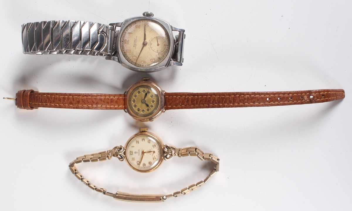 A Tudor 9ct gold circular cased lady's wristwatch with signed and jewelled movement, the signed dial - Image 18 of 18