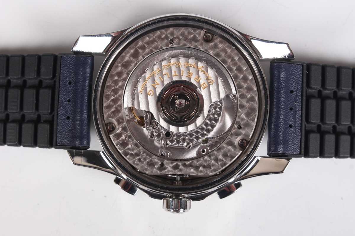 A Breitling for Bentley Automatic Certified Chronometer stainless steel and platinum cased - Image 3 of 9