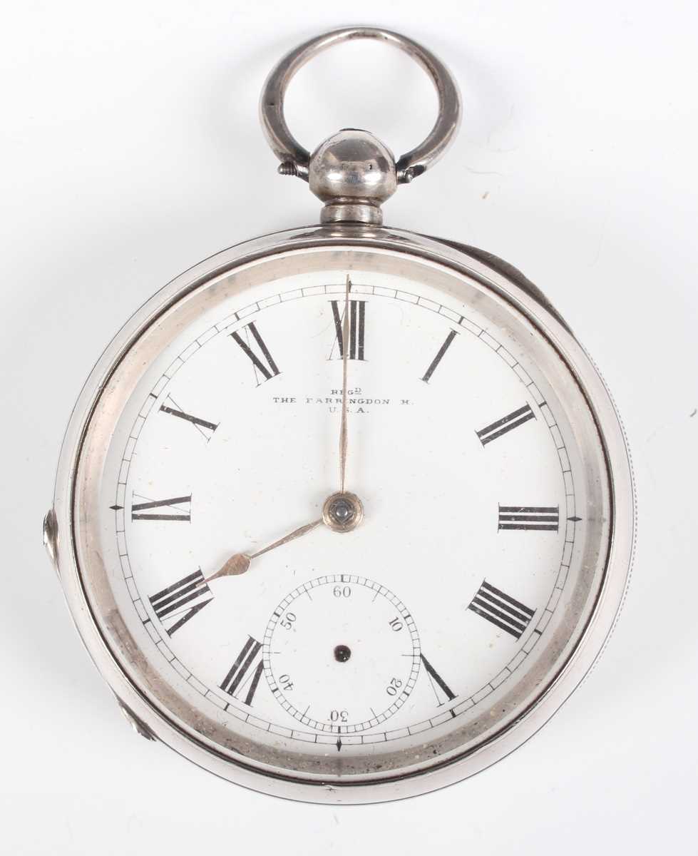 A J.W. Benson London silver cased keywind open-faced gentleman’s pocket watch, the movement detailed - Image 2 of 14