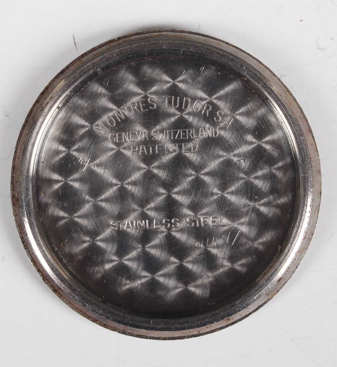 A Tudor Oyster steel circular cased gentleman's wristwatch, Ref. 7903, with signed and jewelled - Image 3 of 5