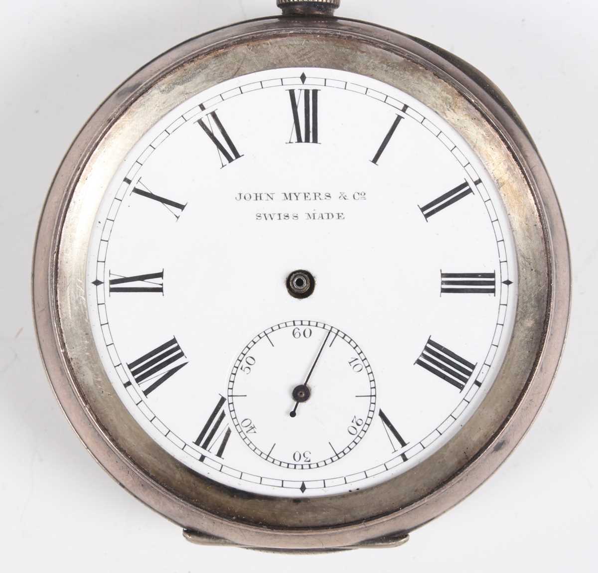 A Victorian silver cased keywind open faced gentleman's pocket watch with gilt fusee movement, the - Bild 16 aus 19
