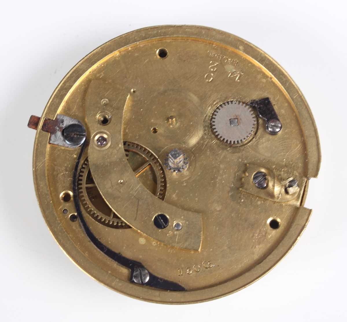 Three 18th century French gilt fusee pocket watch movements, each signed, including 'Michau a Paris' - Bild 4 aus 38