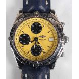 A Breitling Chronomat Longitude automatic steel cased gentleman's chronograph wristwatch, Model