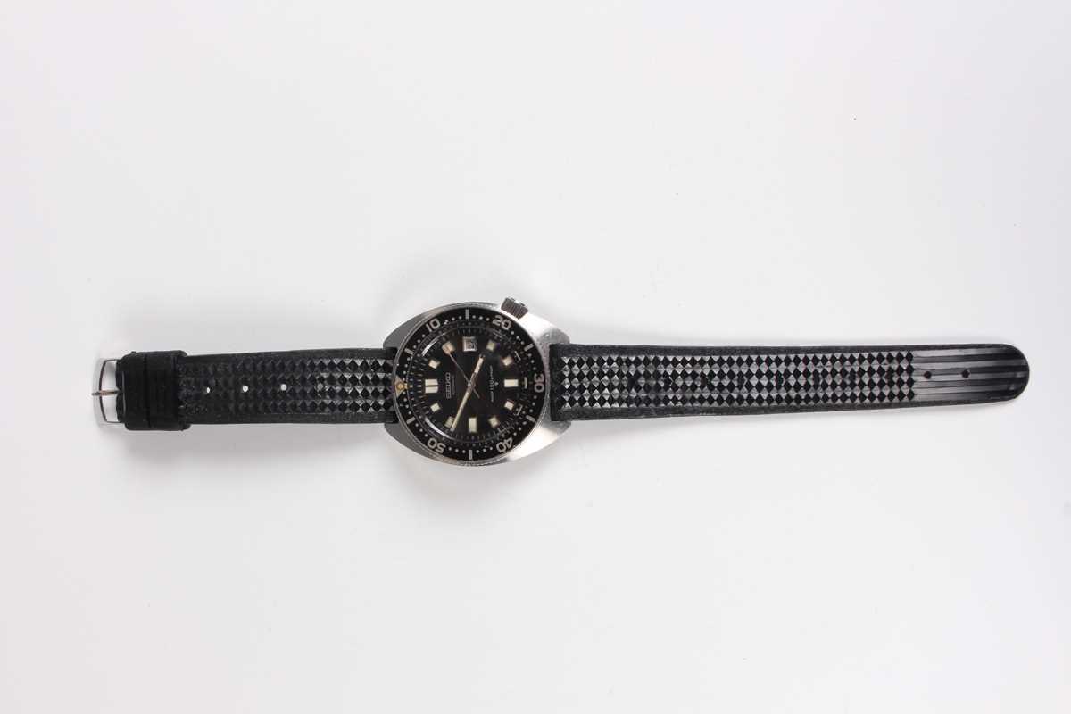 A Seiko Automatic 150M 'Slim Willard' stainless steel cased gentleman's diver's wristwatch, Ref. - Image 6 of 6