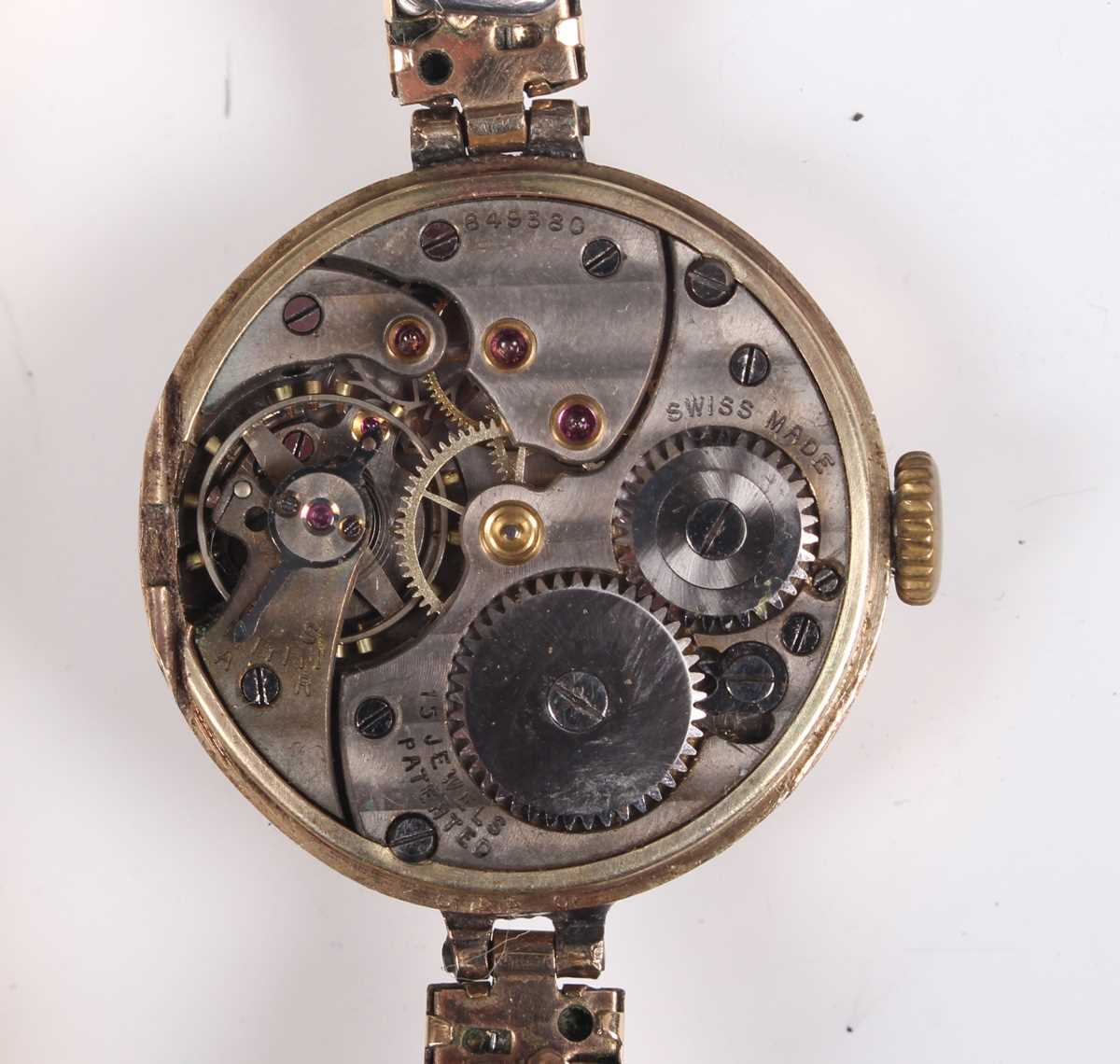 A Stowa gold circular cased lady’s wristwatch, detailed ‘0,585’, weight 8.9g, case diameter 2.1cm, - Image 3 of 22