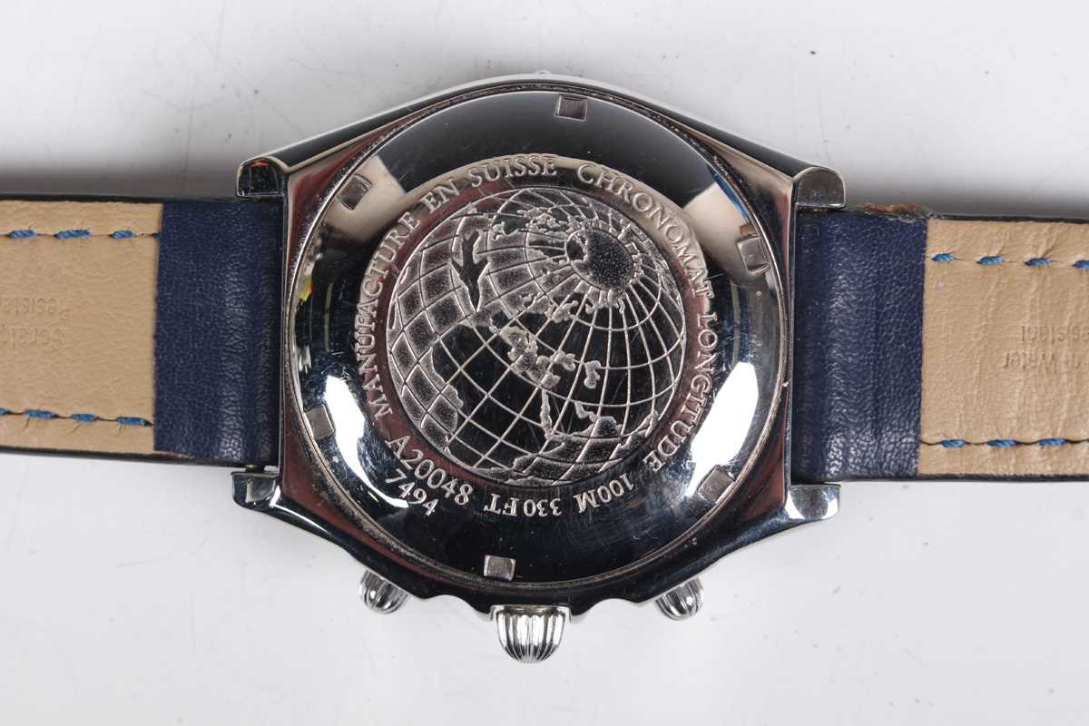 A Breitling Chronomat Longitude automatic steel cased gentleman's chronograph wristwatch, Model - Bild 2 aus 7