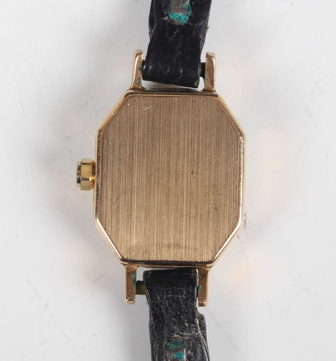 An Omega 9ct gold circular cased lady's wristwatch, Birmingham 1960, case diameter 1.9cm, together - Image 17 of 18