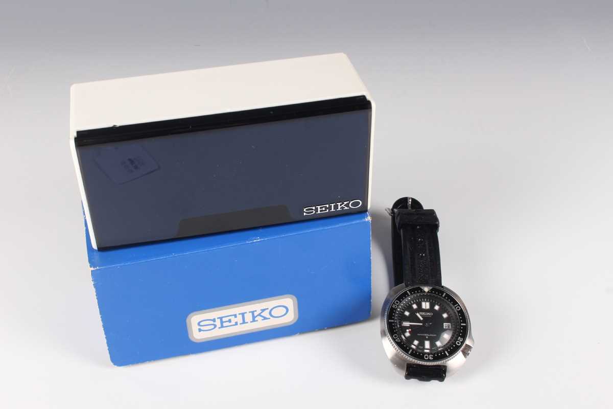 A Seiko Automatic 150M 'Captain Willard' stainless steel cased gentleman's diver's wristwatch, - Image 8 of 8