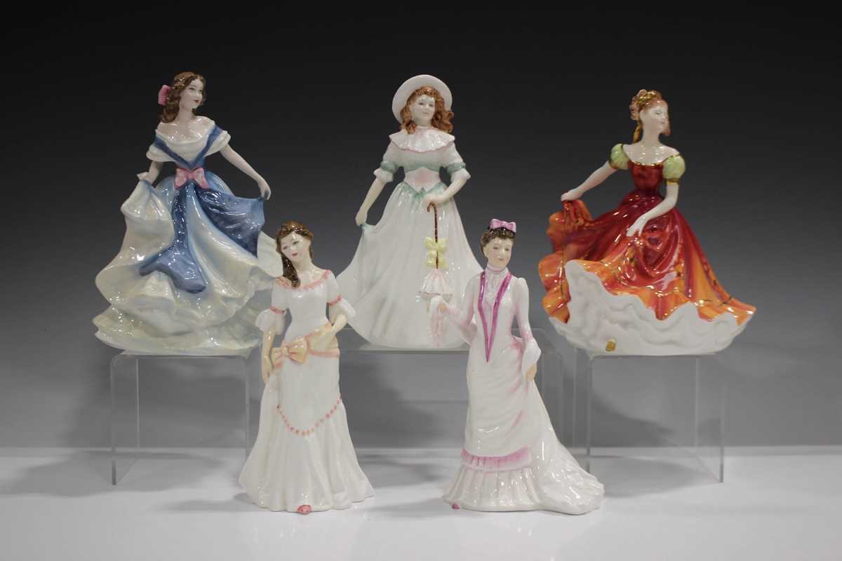 Eight Royal Doulton Collectors Club annual figures, dating from 1994 to 2001, comprising Diane, - Image 3 of 3