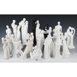 Six Royal Doulton glazed Images figures, comprising Eternal Love, HN4873, Mother & Son, HN4680,