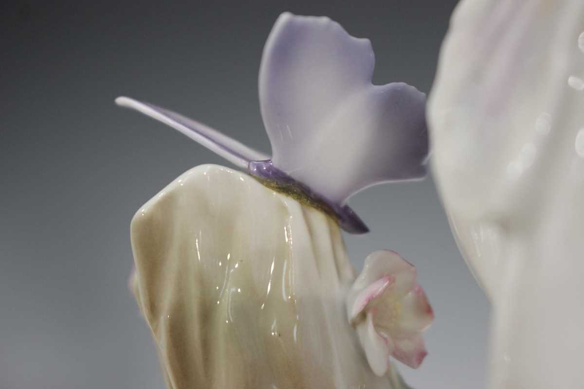 A Royal Worcester Compton & Woodhouse limited edition figure Titania The Queen of the Fairies, - Image 4 of 6