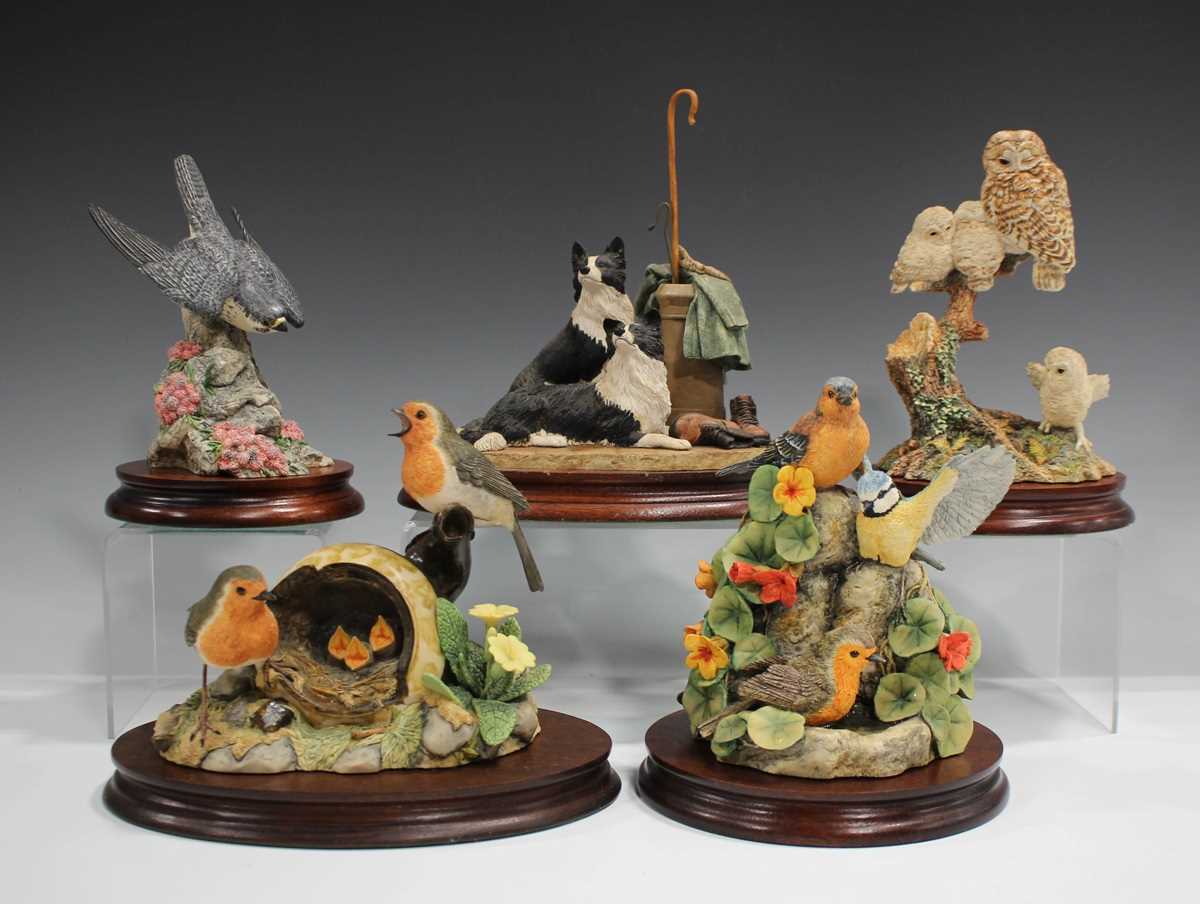 Seven Border Fine Arts Society models, each exclusively available to Society members, comprising The - Image 2 of 2