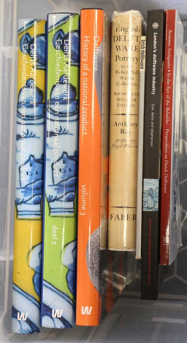 Twelve pottery and porcelain reference books, including Delftware The Tin-Glazed Earthenware of - Image 2 of 2