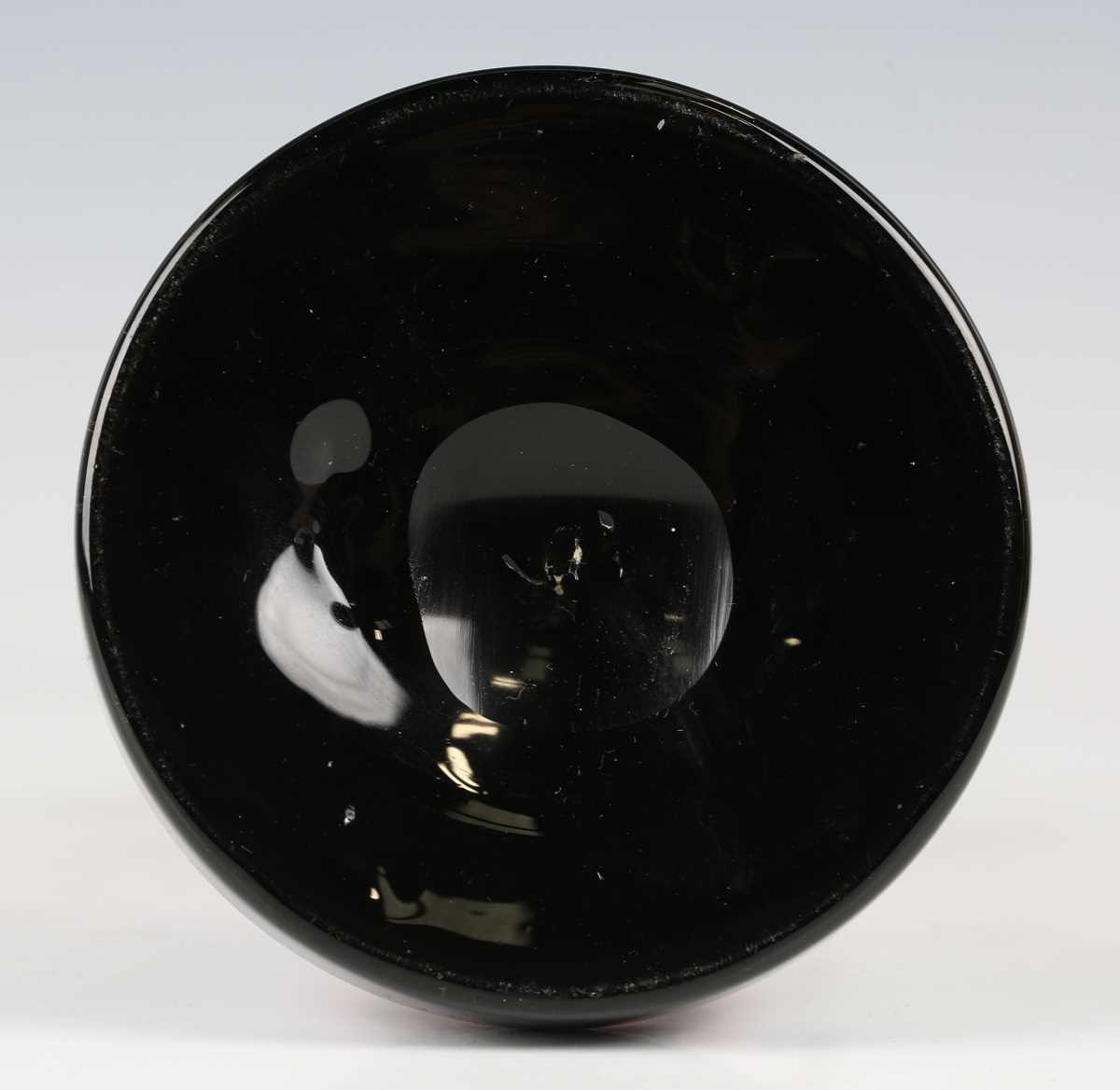 A Murano glass figural decanter bottle and stopper, mid 20th century, in the form of a standing - Image 6 of 6