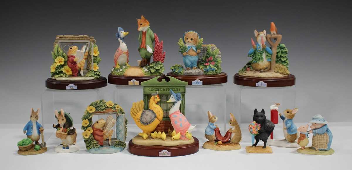 Three Border Fine Arts limited edition Beatrix Potter tableaus, comprising The Tale of Ginger and - Image 6 of 6