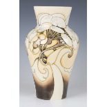 A Moorcroft limited edition Cow Parsley pattern vase, dated 2005, designed by Emma Bossons, No. 15
