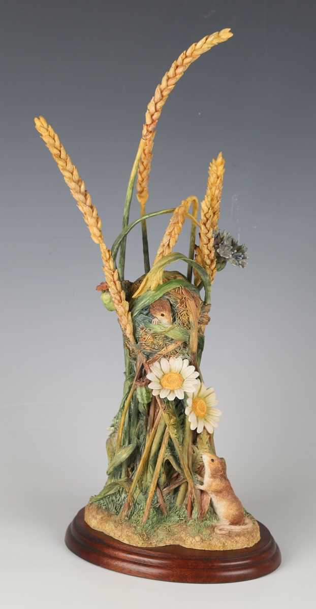 A Border Fine Arts Society limited edition group Harvest Home, exclusive to Society members