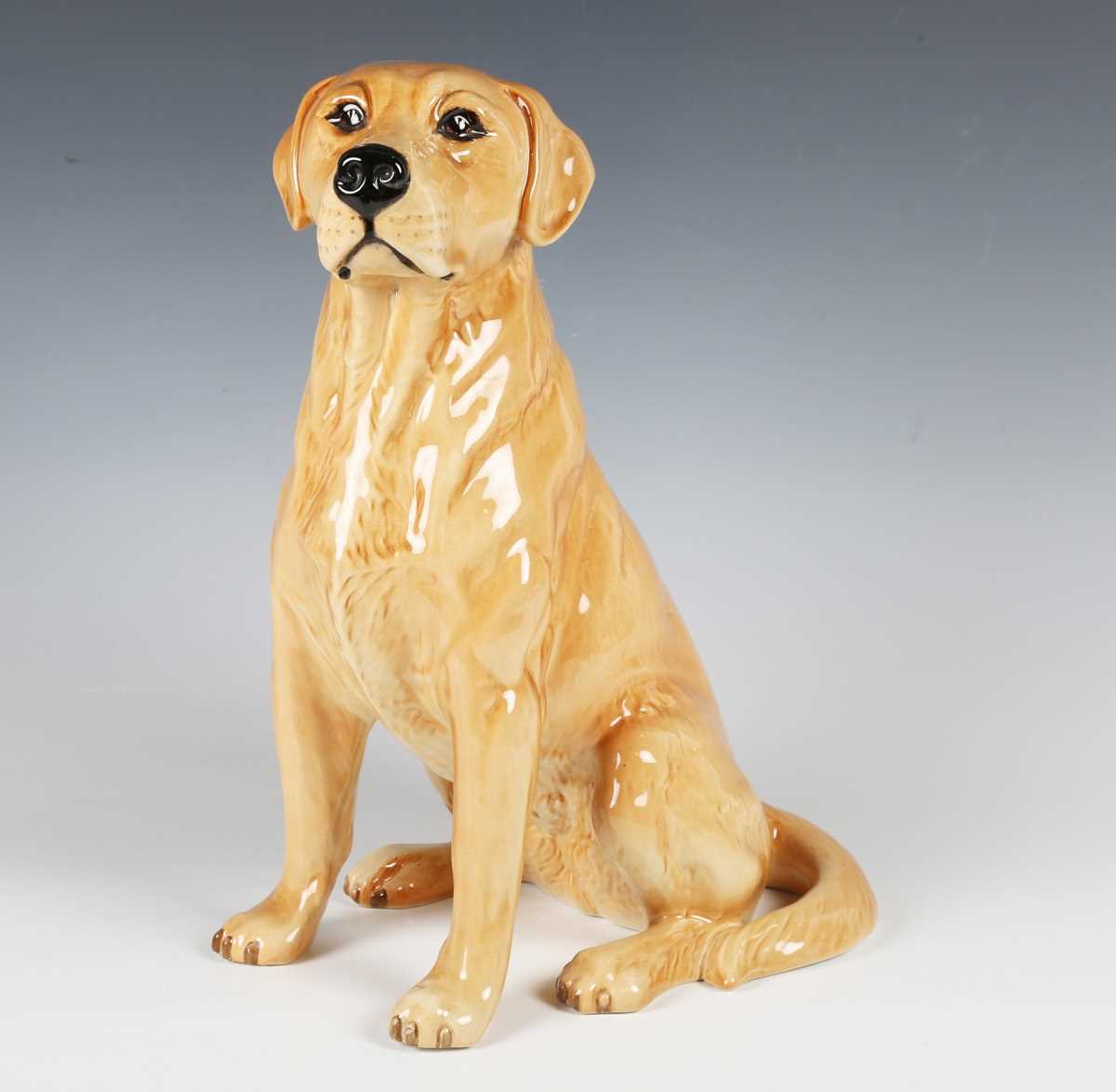 A Beswick Labrador from the Fireside Models range, No. 2314, height 34cm.