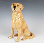 A Beswick Labrador from the Fireside Models range, No. 2314, height 34cm.