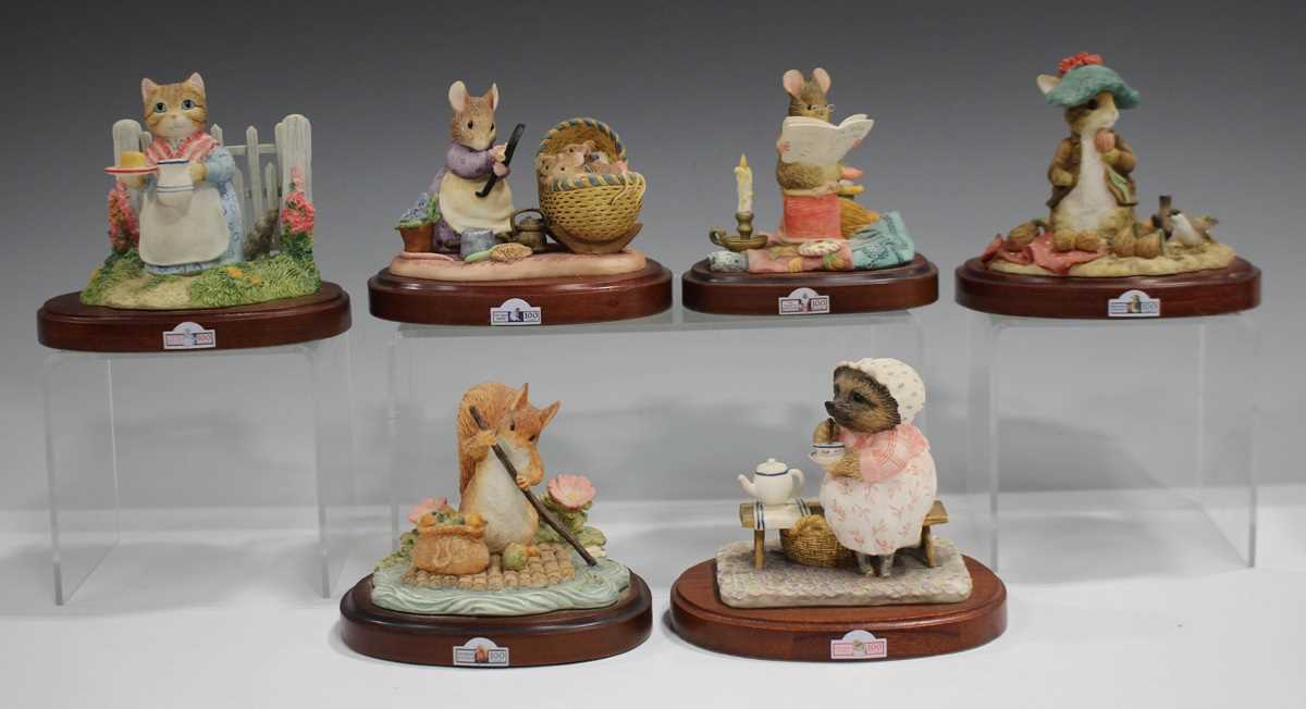 Three Border Fine Arts limited edition Beatrix Potter tableaus, comprising The Tale of Ginger and - Image 4 of 6