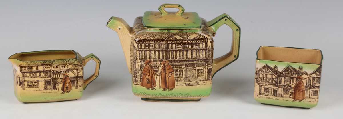 Three Royal Doulton Character teapots and covers, comprising Long John Silver, Old Balloon Seller - Image 4 of 5