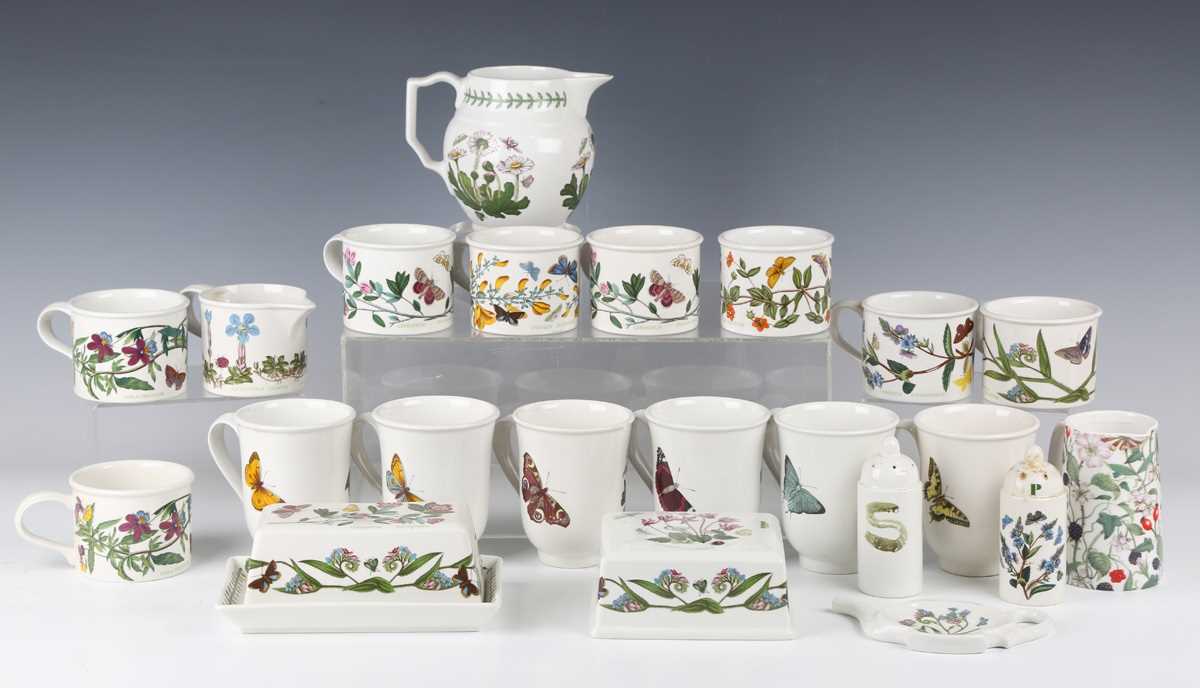 A large group of Portmeirion Botanic Garden pattern tablewares, including six dinner, dessert and - Image 3 of 4
