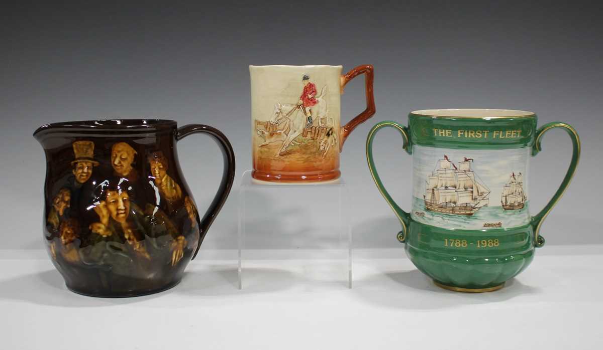 Two Royal Doulton figures, comprising Biddy Pennyfarthing, HN1843, and The Old Balloon Seller, - Image 2 of 4