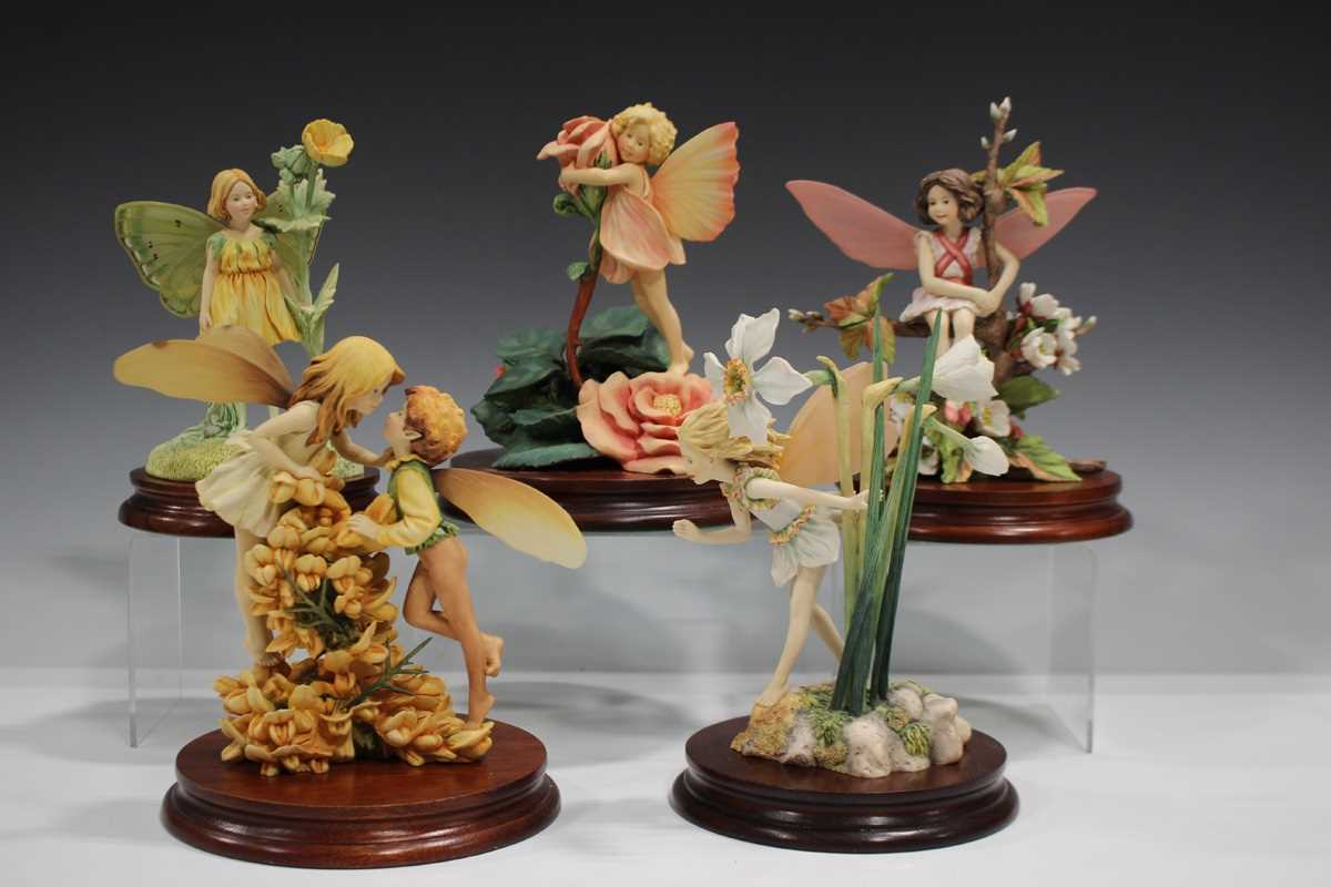 Four Border Fine Arts Flower Fairies Collection limited edition figures, each from an edition of - Image 3 of 7