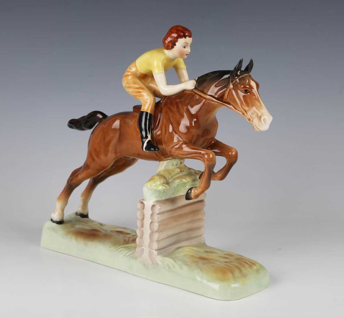 A Beswick Girl on Jumping Horse, No. 939.