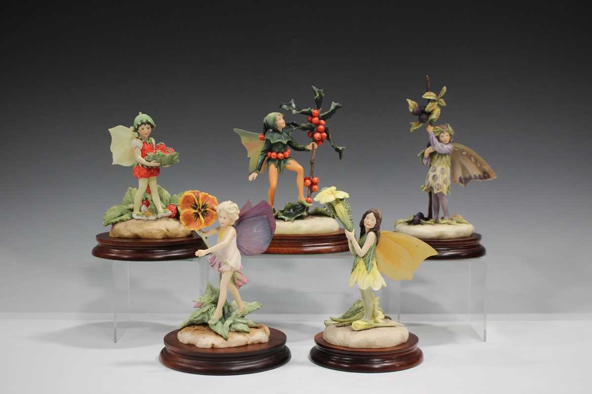 Four Border Fine Arts Flower Fairies Collection limited edition figures, each from an edition of - Image 5 of 7