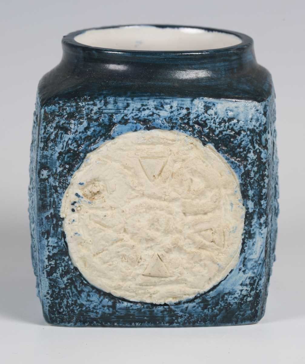 A Newlyn Troika pottery marmalade pot, circa 1970-74, decorated by Honor Curtis, monogrammed, with - Image 5 of 11