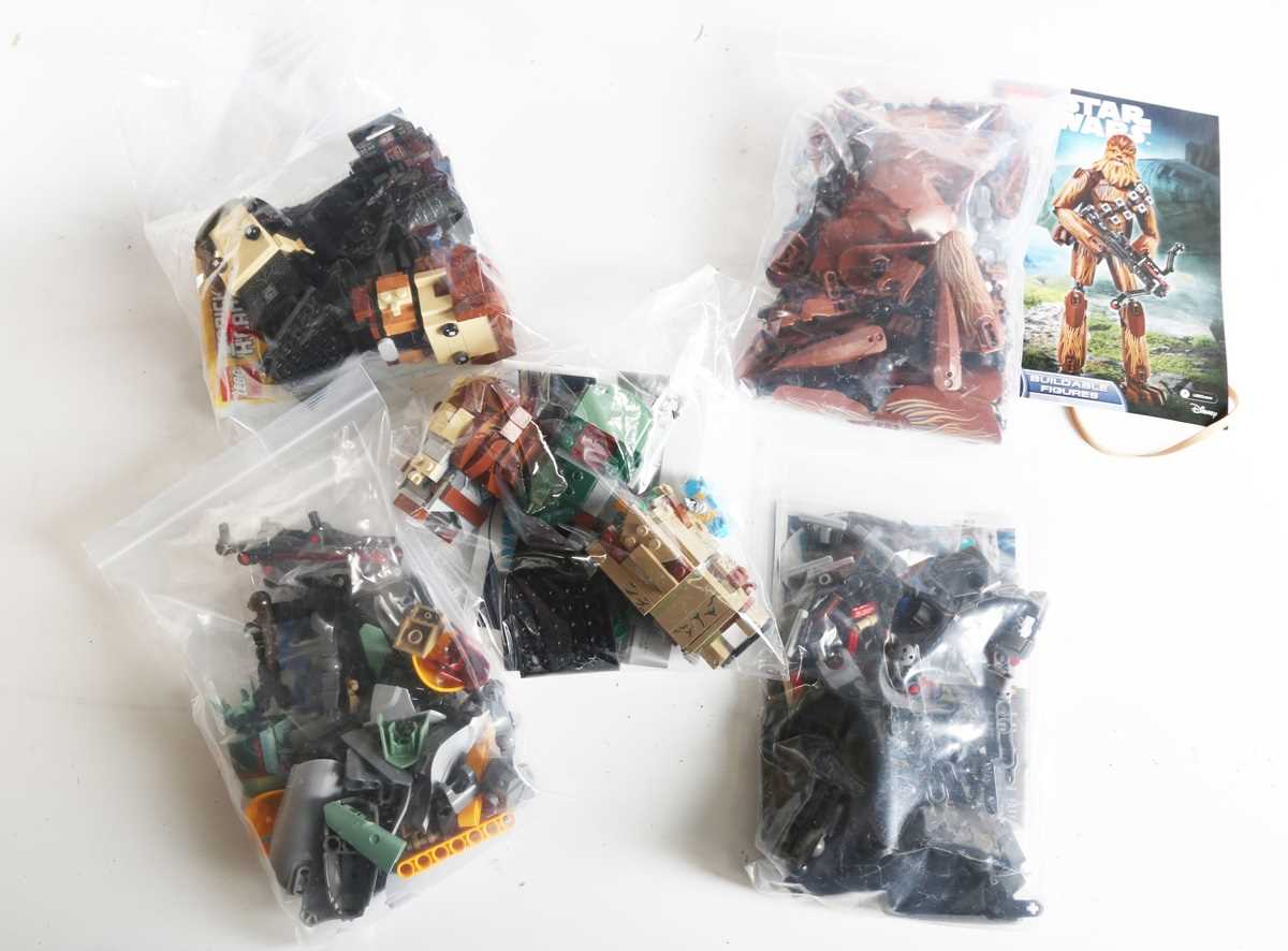 A small collection of Lego Star Wars figures and accessories, comprising No. 75117 Kylo Ren, No. - Image 2 of 2