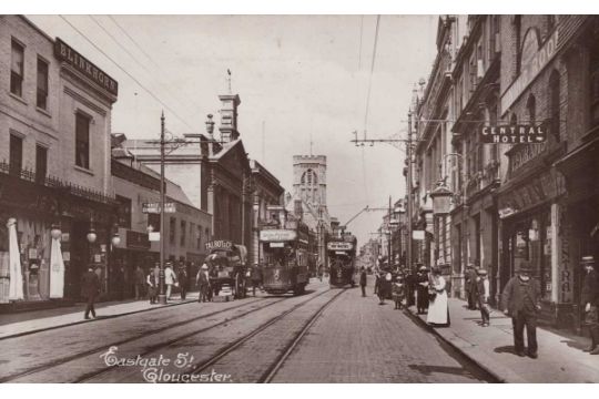 A collection of approximately 182 postcards of Gloucestershire and Bristol, including postcards - Image 6 of 14