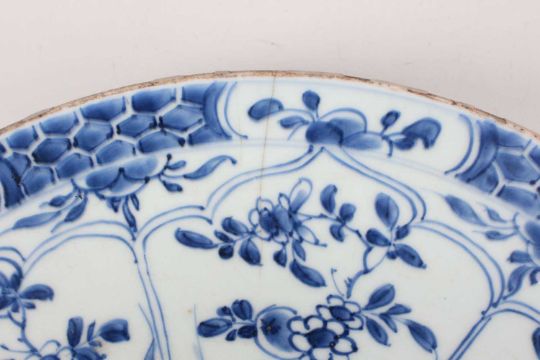 A small group of Chinese porcelain 18th century and later, including a blue and white saucer dish, - Image 14 of 51