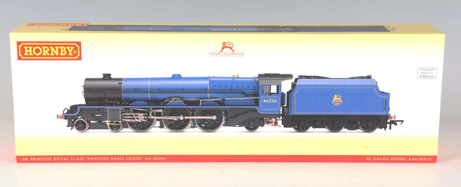 A Hornby gauge OO DCC Ready R.3711 Princess Royal Class locomotive 46206 'Princess Marie Louise' and