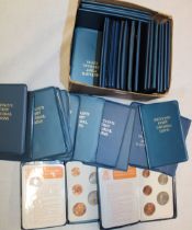 Forty Britain's first decimal coin sets