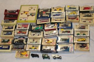 Forty Lledo/Matchbox Models of Yesteryear/Daysgone vehicles mainly mint in original boxes together