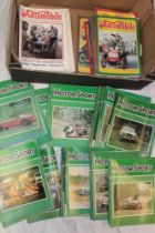 Various motoring magazines including two complete years of the Automobile Magazine 1985 and 1988,